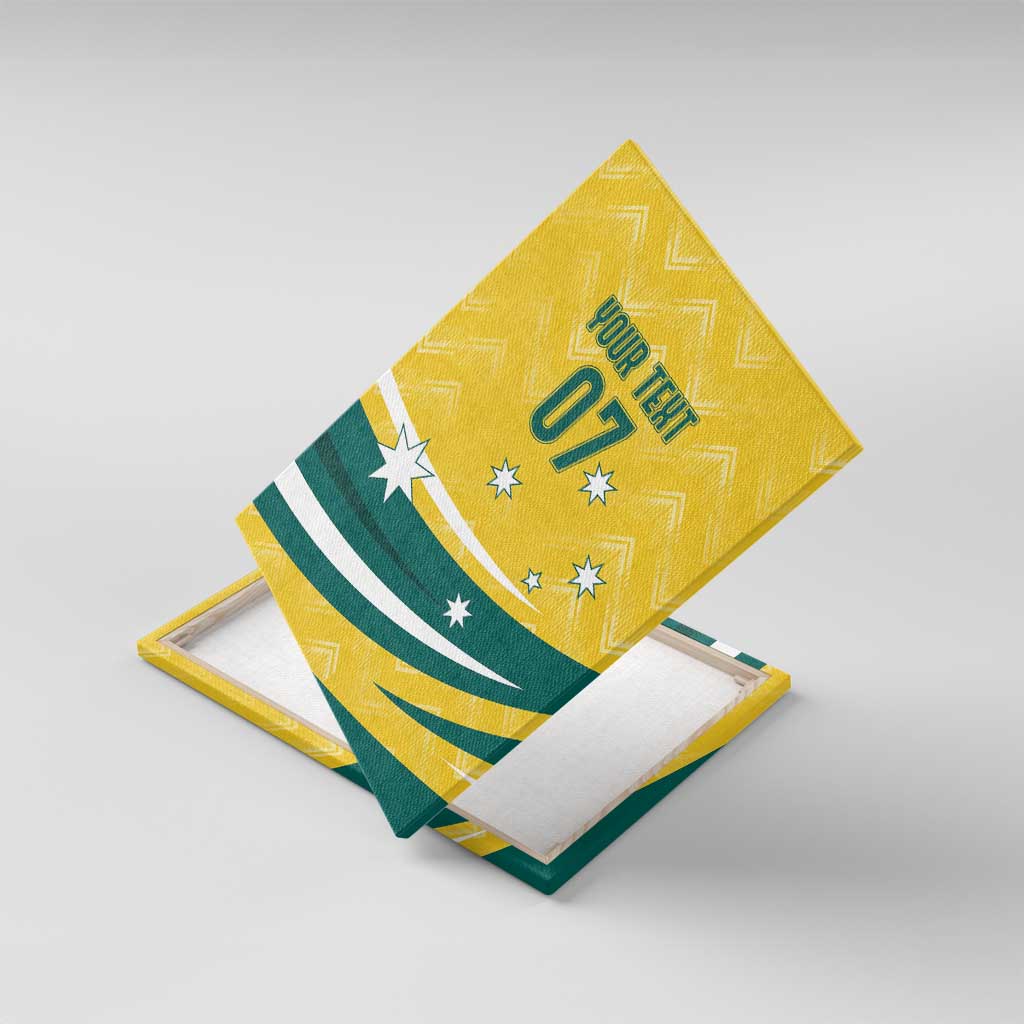 Australia 2024 Olympics Custom Canvas Wall Art Rise of the Roos LT7 - Wonder Print Shop