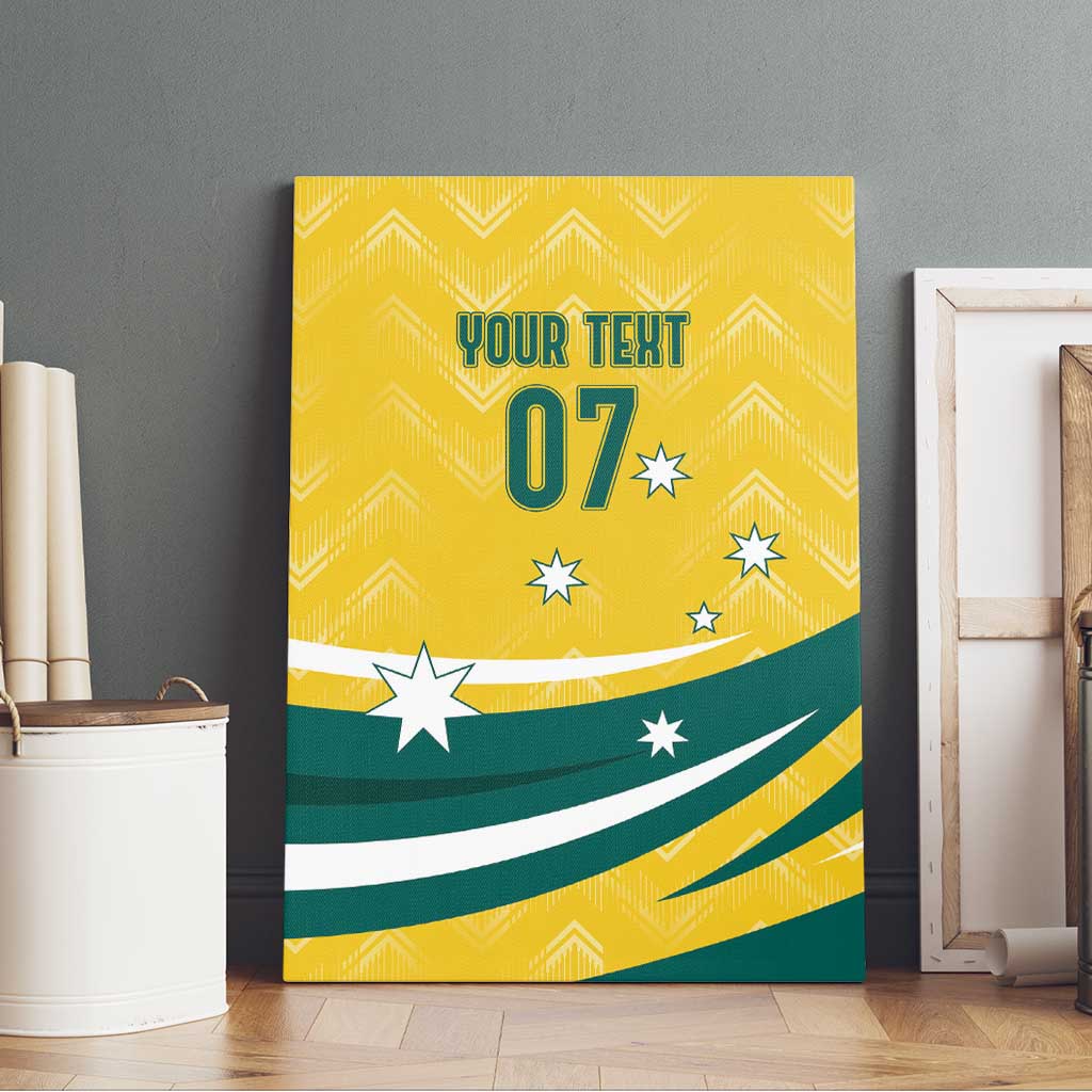 Australia 2024 Olympics Custom Canvas Wall Art Rise of the Roos LT7 - Wonder Print Shop