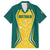 Australia 2024 Olympics Custom Family Matching Summer Maxi Dress and Hawaiian Shirt Rise of the Roos - Wonder Print Shop