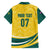 Australia 2024 Olympics Custom Family Matching Summer Maxi Dress and Hawaiian Shirt Rise of the Roos - Wonder Print Shop