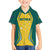 Australia 2024 Olympics Custom Family Matching Summer Maxi Dress and Hawaiian Shirt Rise of the Roos - Wonder Print Shop