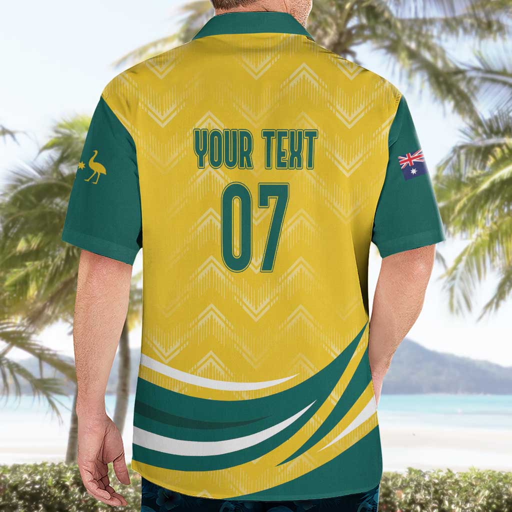 Australia 2024 Olympics Custom Hawaiian Shirt Rise of the Roos - Wonder Print Shop