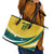 Australia 2024 Olympics Custom Leather Tote Bag Rise of the Roos - Wonder Print Shop