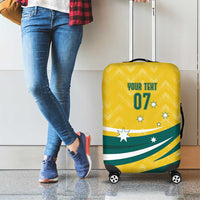 Australia 2024 Olympics Custom Luggage Cover Rise of the Roos - Wonder Print Shop