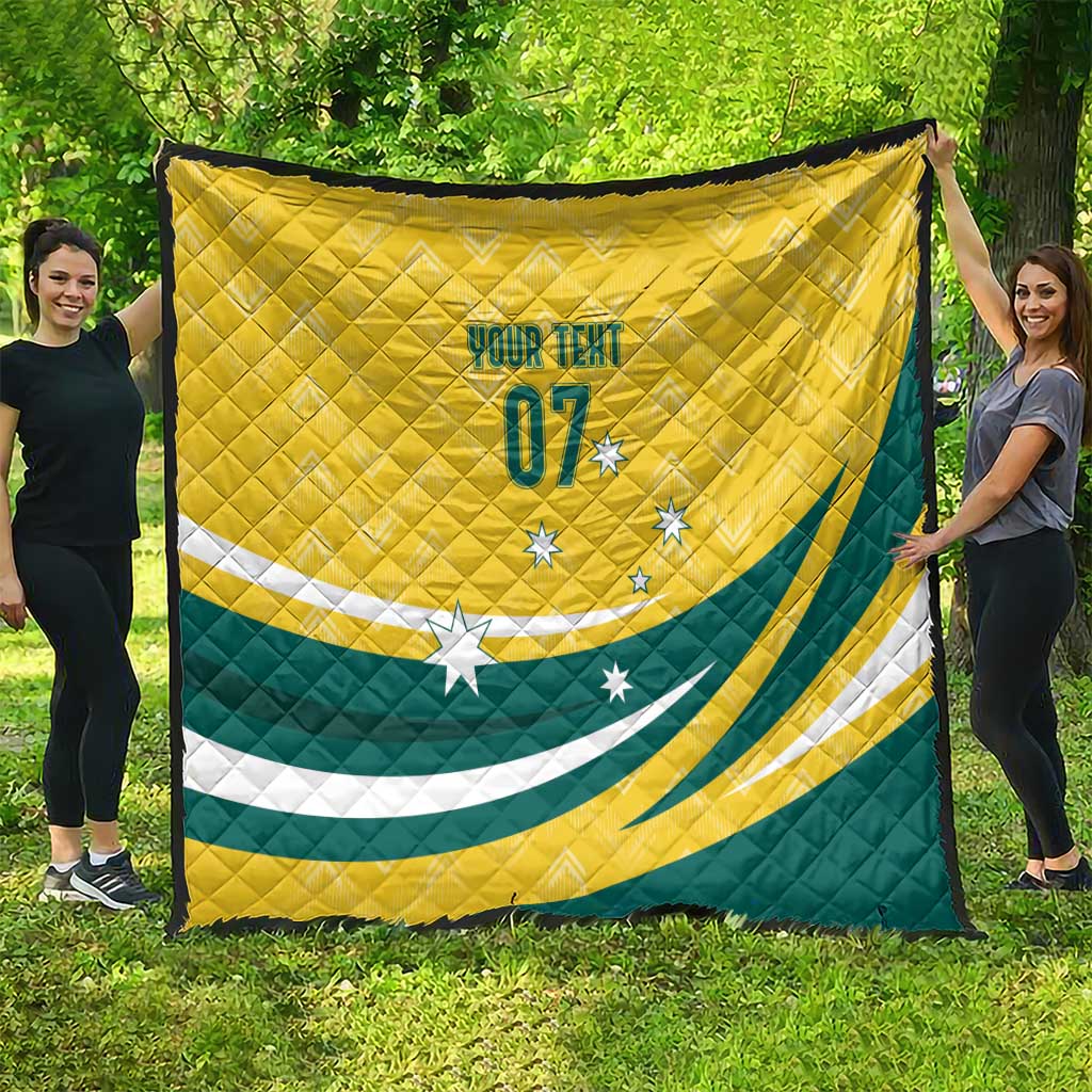 Australia 2024 Olympics Custom Quilt Rise of the Roos - Wonder Print Shop