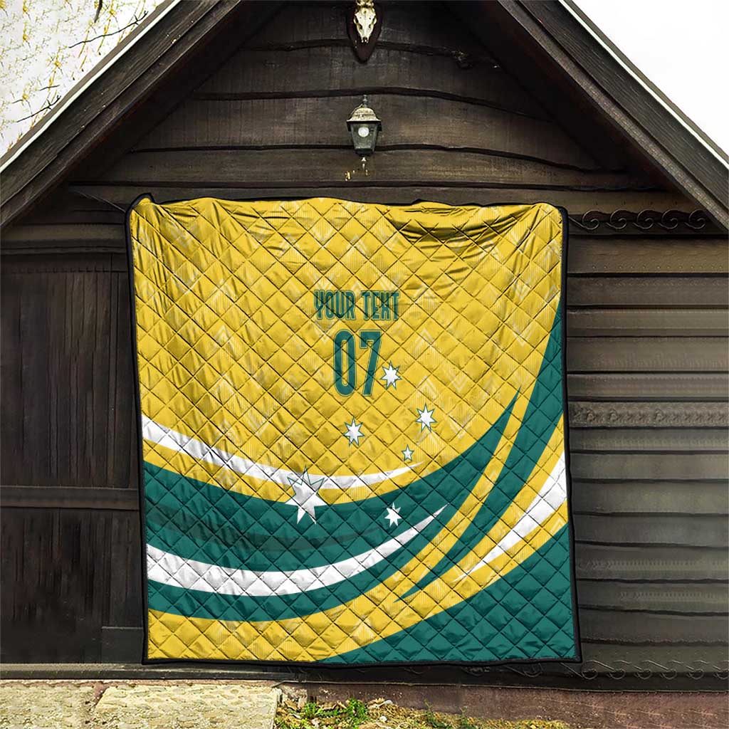 Australia 2024 Olympics Custom Quilt Rise of the Roos - Wonder Print Shop