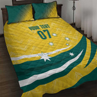 Australia 2024 Olympics Custom Quilt Bed Set Rise of the Roos - Wonder Print Shop