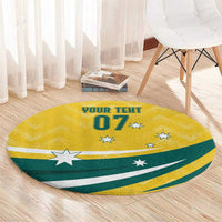 Australia 2024 Olympics Custom Round Carpet Rise of the Roos