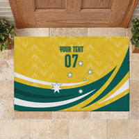 Australia 2024 Olympics Custom Rubber Doormat Rise of the Roos - Wonder Print Shop