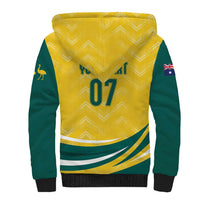 Australia 2024 Olympics Custom Sherpa Hoodie Rise of the Roos - Wonder Print Shop