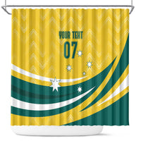 Australia 2024 Olympics Custom Shower Curtain Rise of the Roos