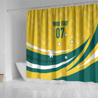 Australia 2024 Olympics Custom Shower Curtain Rise of the Roos