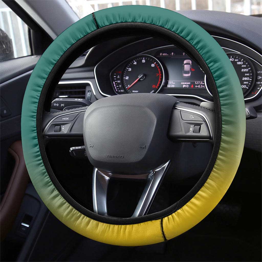Australia 2024 Olympics Steering Wheel Cover Rise of the Roos - Wonder Print Shop