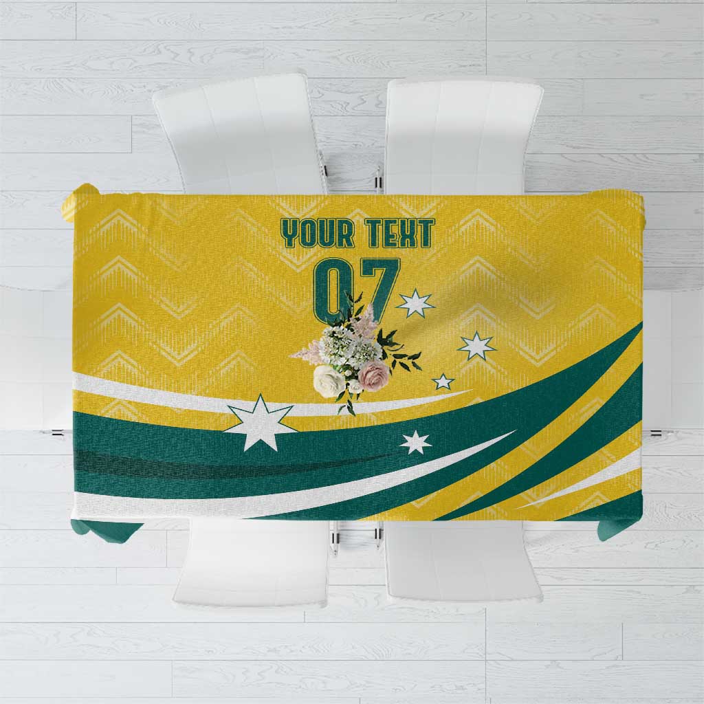 Australia 2024 Olympics Custom Tablecloth Rise of the Roos - Wonder Print Shop