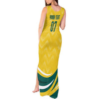 Australia 2024 Olympics Custom Tank Maxi Dress Rise of the Roos - Wonder Print Shop