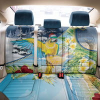 Funny Tropical Christmas Back Car Seat Cover Tis The Season To Get Tipsy LT7 - Wonder Print Shop