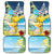 Funny Tropical Christmas Car Mats Tis The Season To Get Tipsy LT7 - Wonder Print Shop