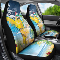 Funny Tropical Christmas Car Seat Cover Tis The Season To Get Tipsy LT7 - Wonder Print Shop