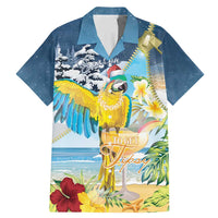 Funny Tropical Christmas Family Matching Mermaid Dress and Hawaiian Shirt Tis The Season To Get Tipsy LT7 - Wonder Print Shop