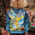 Funny Tropical Christmas Kid Ugly Christmas Sweater Tis The Season To Get Tipsy - Wonder Print Shop