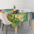 Funny Tropical Christmas Tablecloth Tis The Season To Get Tipsy - Wonder Print Shop