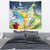 Funny Tropical Christmas Tapestry Tis The Season To Get Tipsy - Wonder Print Shop