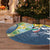 Funny Tropical Christmas Tree Skirt Tis The Season To Get Tipsy - Wonder Print Shop