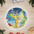 Funny Tropical Christmas Tree Skirt Tis The Season To Get Tipsy - Wonder Print Shop