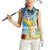 Funny Tropical Christmas Women Sleeveless Polo Shirt Tis The Season To Get Tipsy - Wonder Print Shop
