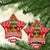 Hawaii Pineapple Christmas Ceramic Ornament Mele Kalikimaka LT7 - Wonder Print Shop