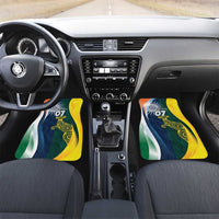 Custom India and Australia Cricket Car Mats Special Half-Half Mix LT7 - Wonder Print Shop