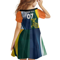 Custom India and Australia Cricket Family Matching Off Shoulder Maxi Dress and Hawaiian Shirt Special Half-Half Mix LT7 - Wonder Print Shop