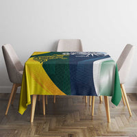 Custom India and Australia Cricket Tablecloth Special Half-Half Mix - Wonder Print Shop