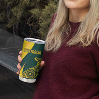 Custom India and Australia Cricket Tumbler Cup Special Half-Half Mix - Wonder Print Shop