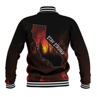 So-Cal Wildfire Baseball Jacket LA Stay Strong