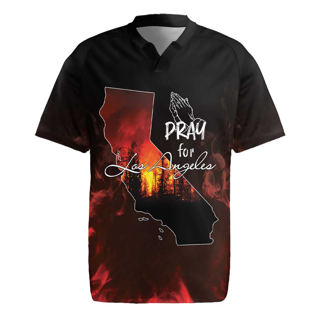 So-Cal Wildfire Rugby Jersey LA Stay Strong