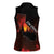 So-Cal Wildfire Women Sleeveless Polo Shirt LA Stay Strong - Wonder Print Shop