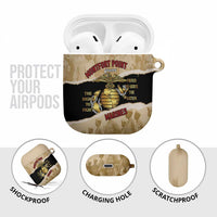 Montfort Point Marines AirPods Case African American First To Fight Prejudice