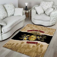 Montfort Point Marines Area Rug African American First To Fight Prejudice