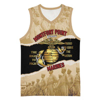 Montfort Point Marines Basketball Jersey African American First To Fight Prejudice