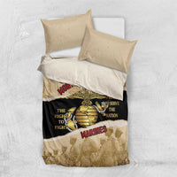 Montfort Point Marines Bedding Set African American First To Fight Prejudice