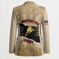 Montfort Point Marines Blazer African American First To Fight Prejudice