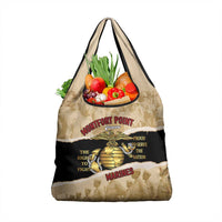 Montfort Point Marines Grocery Bag African American First To Fight Prejudice