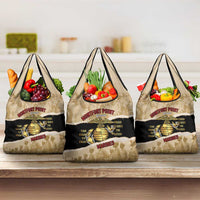 Montfort Point Marines Grocery Bag African American First To Fight Prejudice