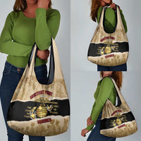 Montfort Point Marines Grocery Bag African American First To Fight Prejudice