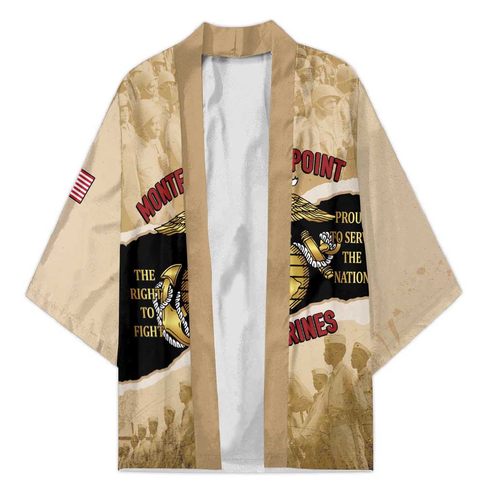 Montfort Point Marines Kimono African American First To Fight Prejudice
