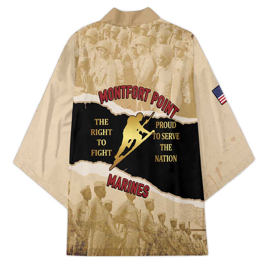Montfort Point Marines Kimono African American First To Fight Prejudice