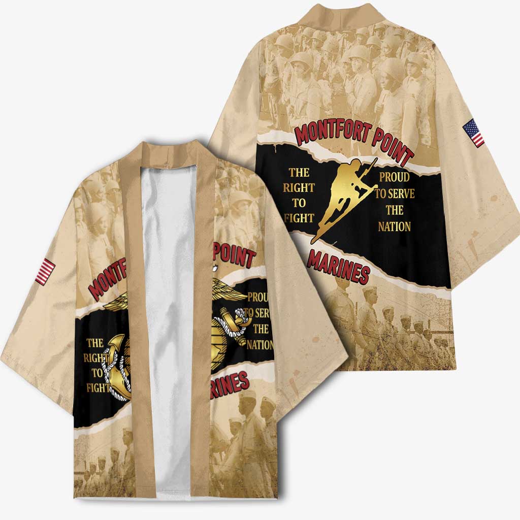 Montfort Point Marines Kimono African American First To Fight Prejudice
