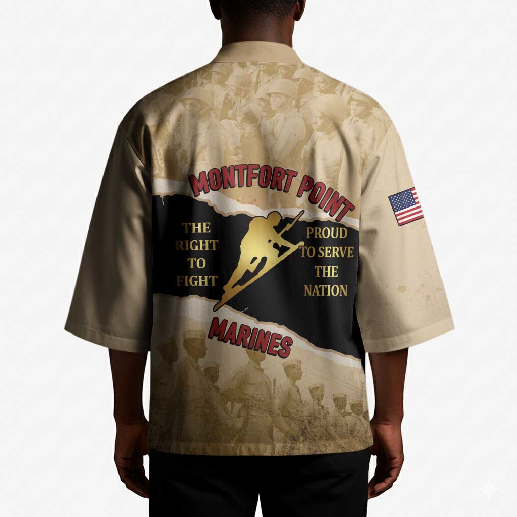 Montfort Point Marines Kimono African American First To Fight Prejudice
