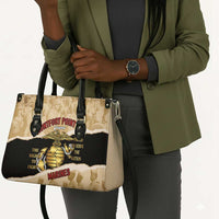 Montfort Point Marines Leather Bag African American First To Fight Prejudice